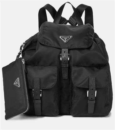 prada re nylon backpack.